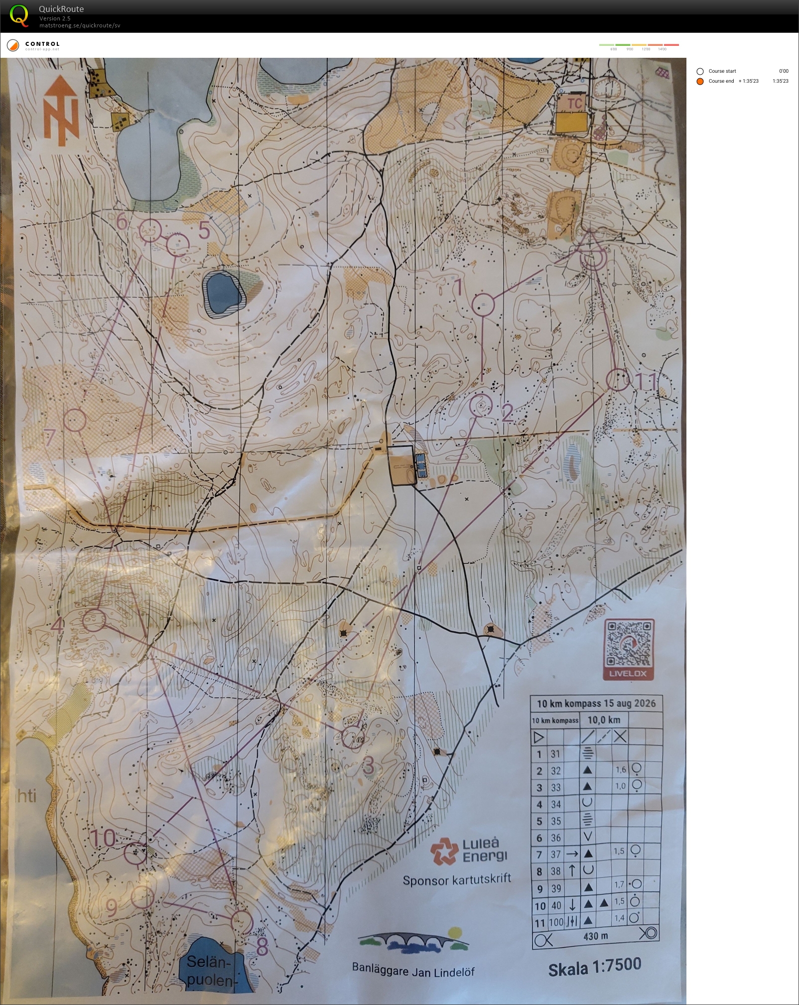 10 km kompass (15/08/2026)