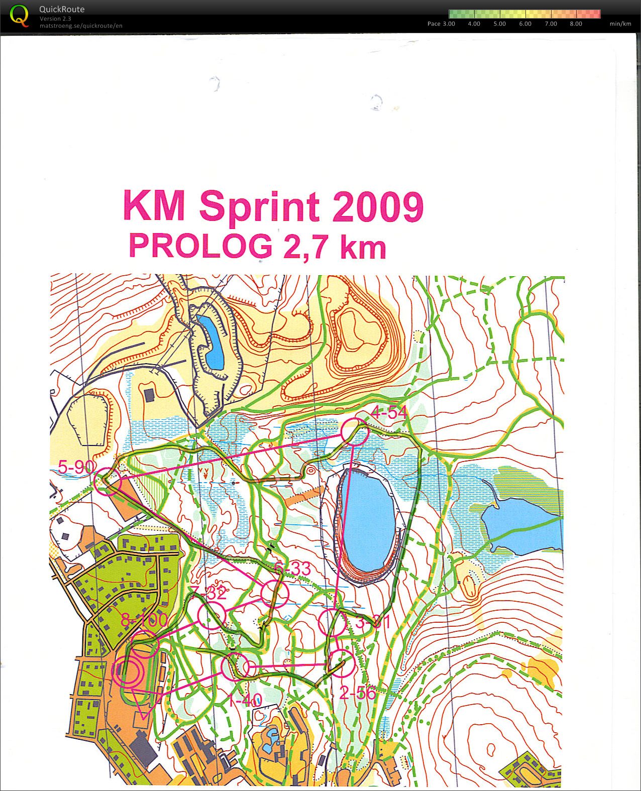 SkiO Sprint-KM Prolog (27/12/2009)