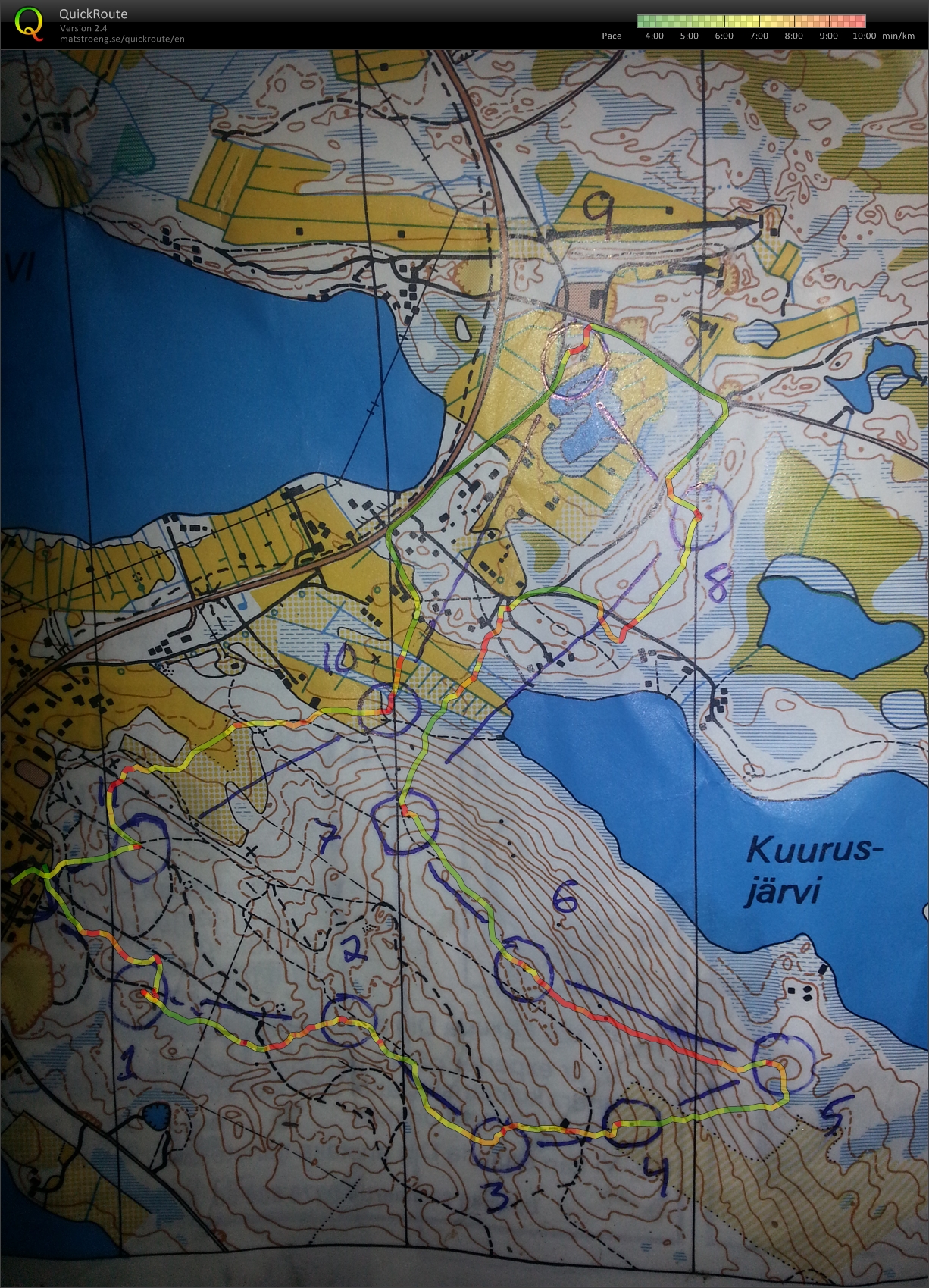 Orienteringsträning Bergens IF (2013-07-18)
