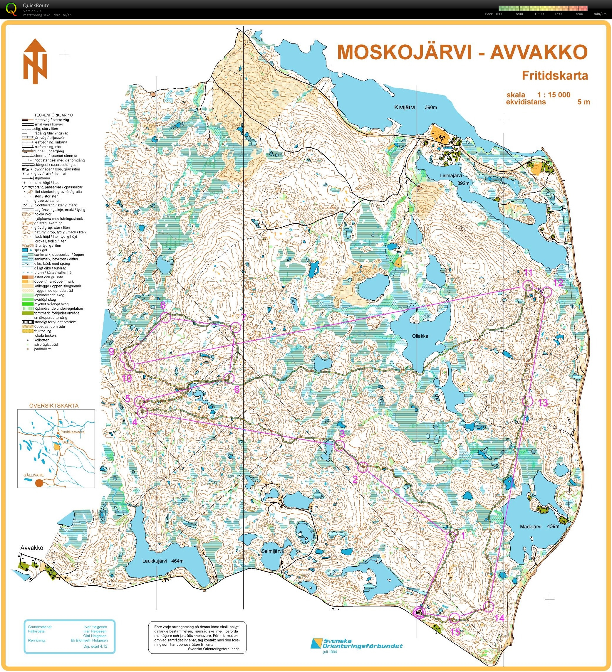 Moskojärvi egen träning (21-07-2015)
