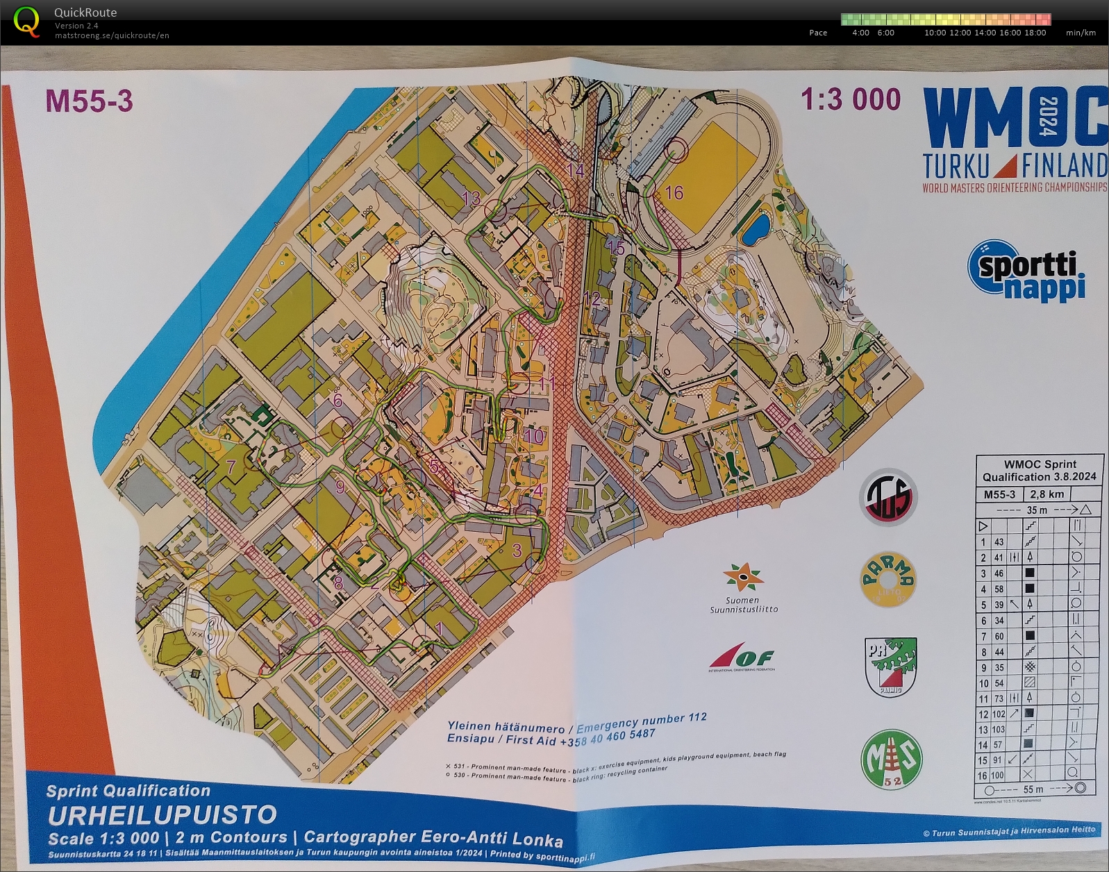 WMOC 2024 Sprint Q (03.08.2024)