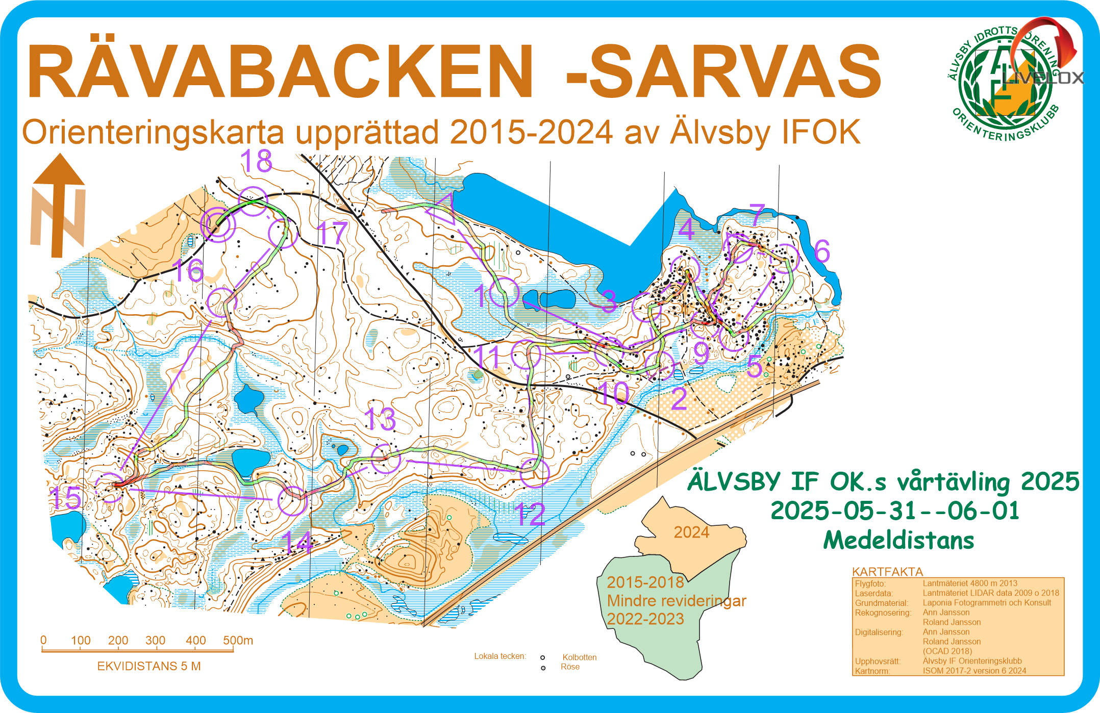 Älvsby IF OK:s vårtävling - medel (31/05/2025)