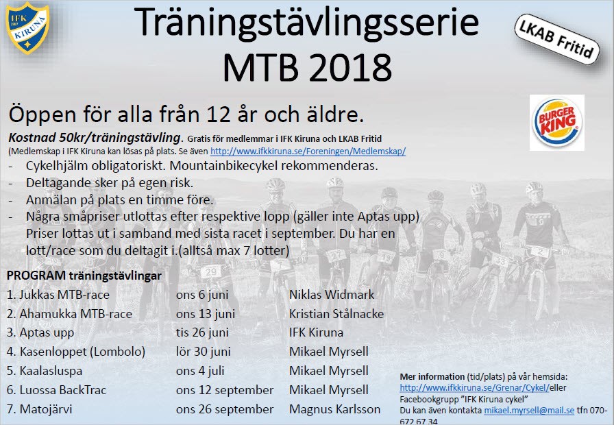 Traningstavling 2018